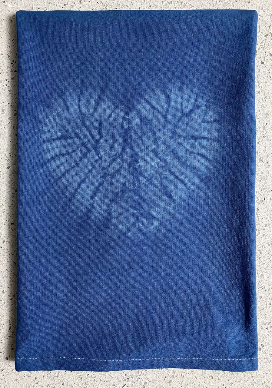 Modern Shibori - Radiant Heart Dishcloth Image